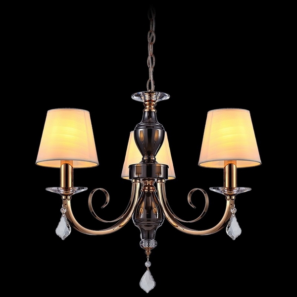 

Подвесная люстра ILLUMICO IL5272-3P-27 BK GD, Золото, IL5272-3P-27 BK GD