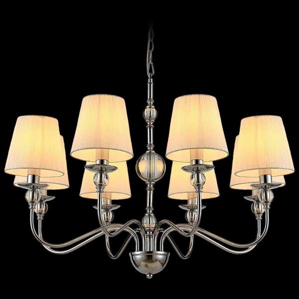

Подвесная люстра ILLUMICO IL0956-8P-27 CR, Хром, IL0956-8P-27 CR