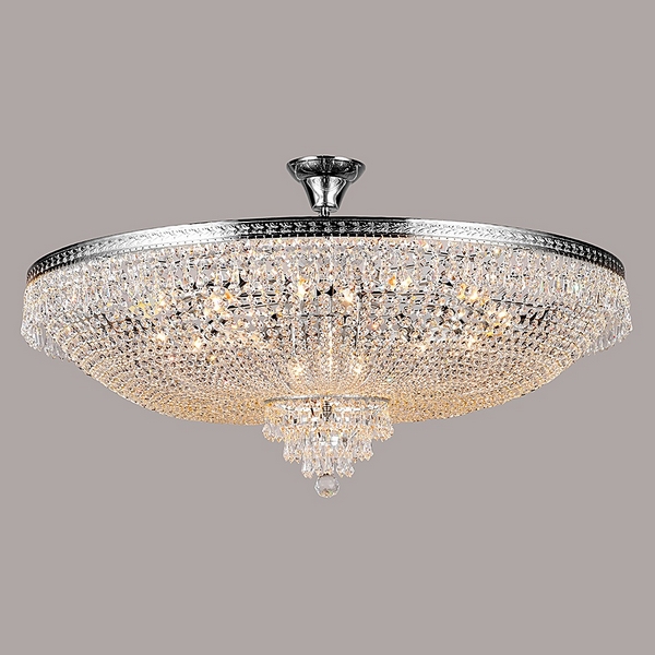

Потолочная люстра на штанге ILLUMICO IL8774-15C-30 CR, Хром;прозрачный, IL8774-15C-30 CR