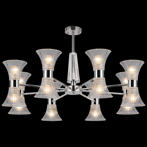 

Потолочная люстра на штанге ILLUMICO IL0288-16P-79 CR, Хром, IL0288-16P-79 CR