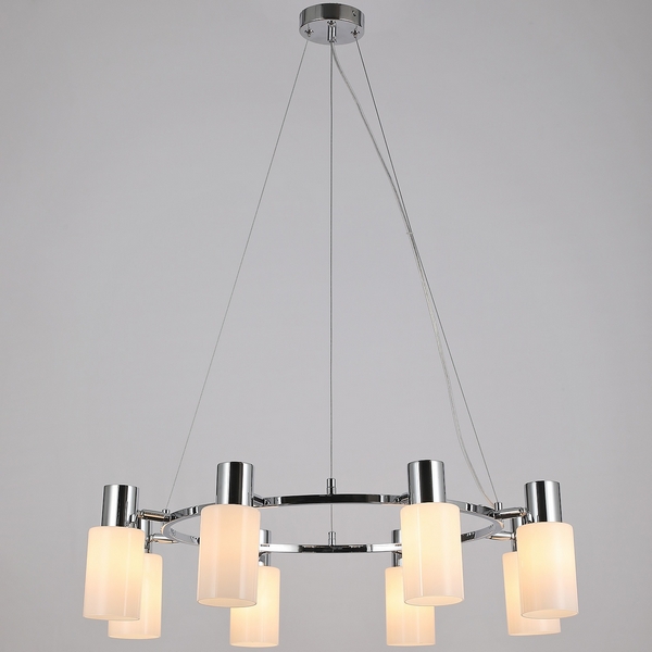 

Подвесная люстра ILLUMICO IL0110-8P-79 CR, Хром, IL0110-8P-79 CR