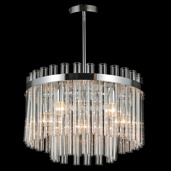 

Потолочная люстра на штанге ILLUMICO IL0124-7C-79 CR, Хром;прозрачный, IL0124-7C-79 CR