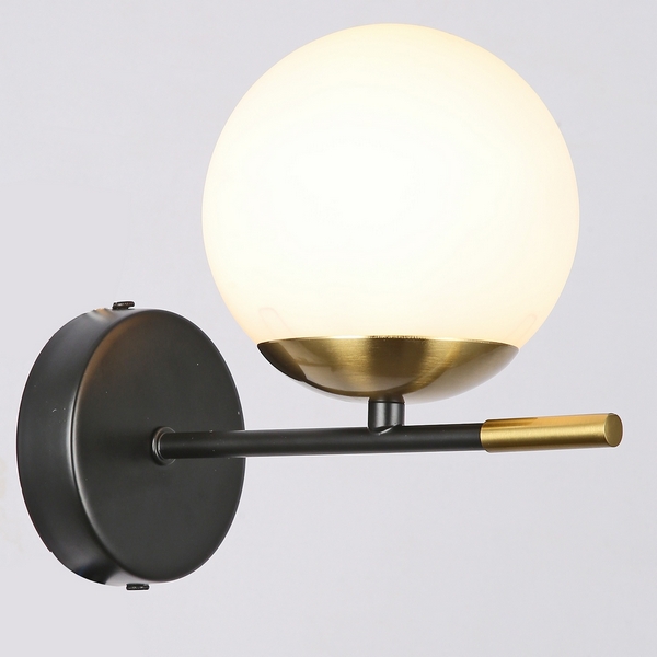 

Бра ILLUMICO IL0059-1W-79 BK COP, Черно-белый, IL0059-1W-79 BK COP