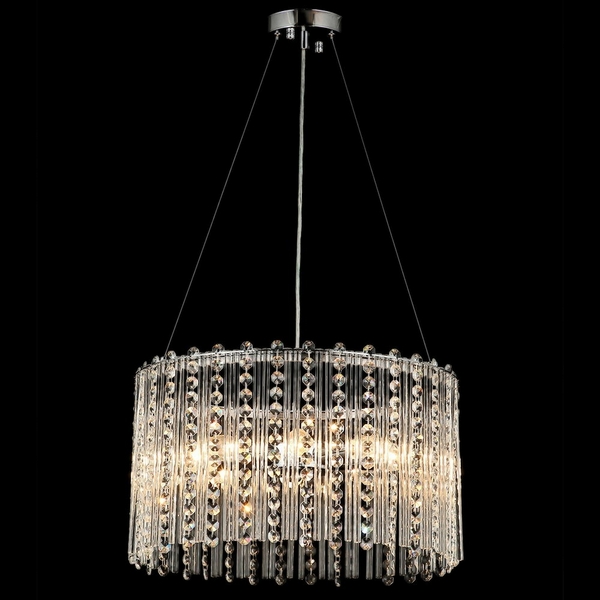 

Подвесная люстра ILLUMICO IL0104-6P-79 CR, Хром;прозрачный, IL0104-6P-79 CR