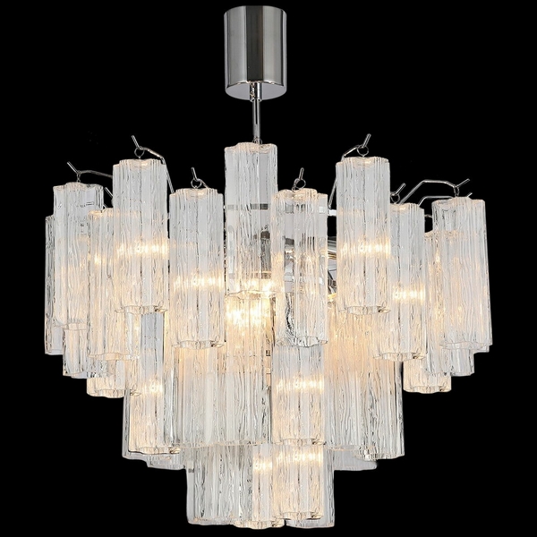 

Потолочная люстра на штанге ILLUMICO IL0179-8C-39 CR CL, Хром;прозрачный, IL0179-8C-39 CR CL
