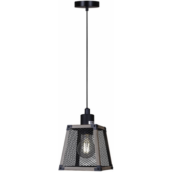 

Подвесной светильник ILLUMICO IL1006-1P-05 BK WOOD, Черный, IL1006-1P-05 BK WOOD