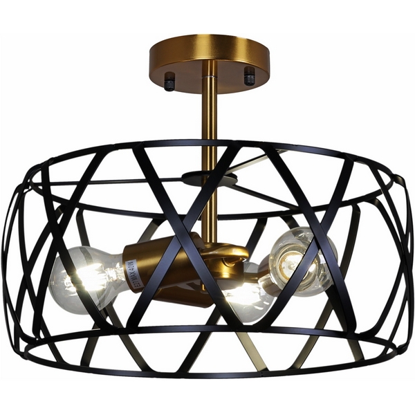 

Потолочная люстра на штанге ILLUMICO IL1023-3C-05 BK GD, Золото, IL1023-3C-05 BK GD