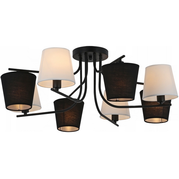 

Потолочная люстра ILLUMICO IL8135-8COU-79 BK, Черный, IL8135-8COU-79 BK