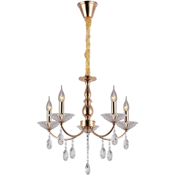 

Подвесная люстра ILLUMICO IL1242-5PPA-29 GD, Золото, IL1242-5PPA-29 GD