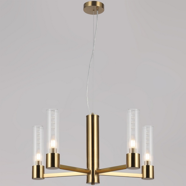 

Подвесная люстра ILLUMICO IL0313-5P-79 BRASS, Золото, IL0313-5P-79 BRASS