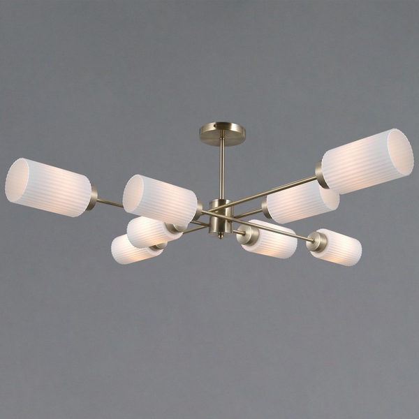 

Потолочная люстра на штанге ILLUMICO IL0737-8ASQ-25 AB NAPLES, Бронза, IL0737-8ASQ-25 AB NAPLES