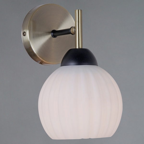 

Бра ILLUMICO IL0579-1WSQ-25 BK AB TRENTO, Бронза, IL0579-1WSQ-25 BK AB TRENTO