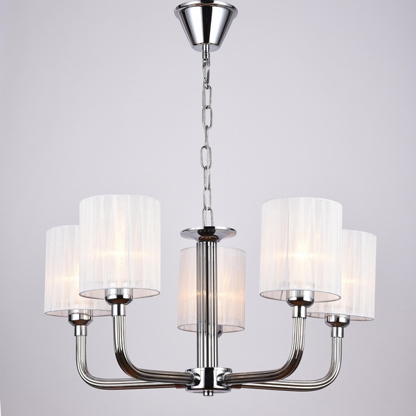 

Подвесная люстра ILLUMICO IL1256-5PPA-29 CR Romei, Хром, IL1256-5PPA-29 CR Romei