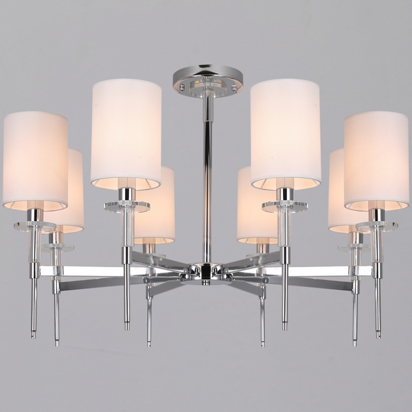 

Потолочная люстра на штанге ILLUMICO IL1382-8CPA-29 CR Romei, Хром, IL1382-8CPA-29 CR Romei