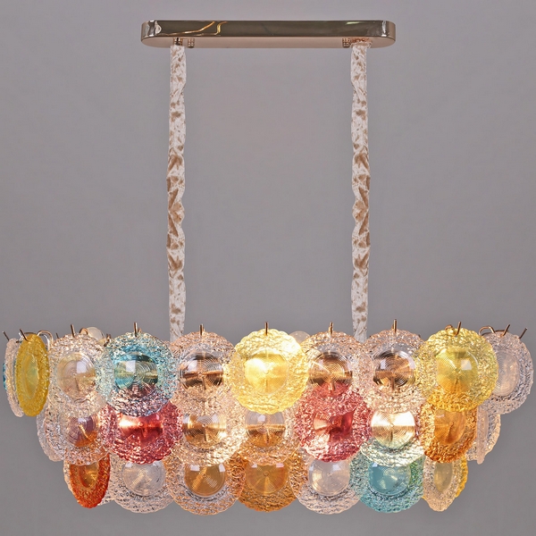 

Подвесная люстра хрустальная ILLUMICO IL8712-12LDI-39 GD Pandora, Золото, IL8712-12LDI-39 GD Pandora