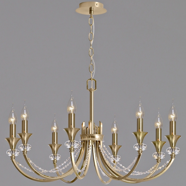 

Подвесная люстра ILLUMICO IL5234-8PLS-25 ELITE, Латунь, IL5234-8PLS-25 ELITE