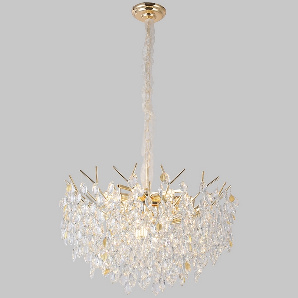 

Подвесная люстра хрустальная ILLUMICO IL5160-600PZF-25 GD ELITE, Прозрачный;золото, IL5160-600PZF-25 GD ELITE