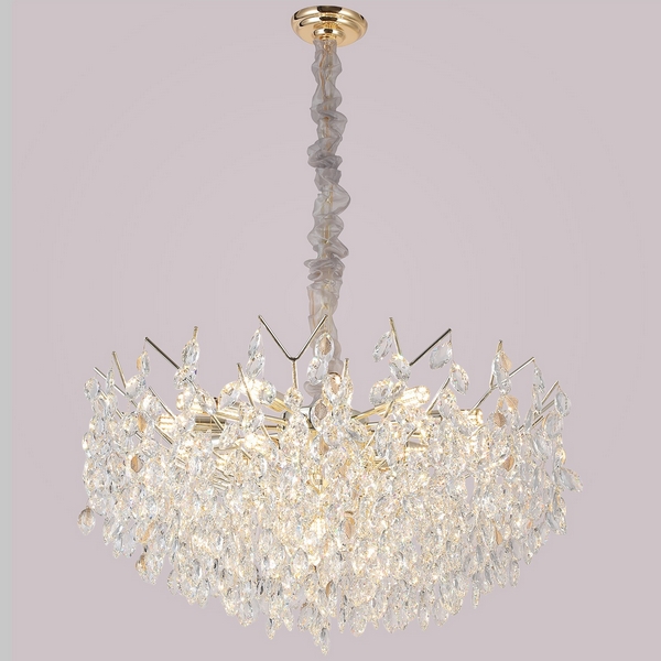 

Подвесная люстра хрустальная ILLUMICO IL5160-800PZF-25 GD ELITE, Прозрачный;золото, IL5160-800PZF-25 GD ELITE