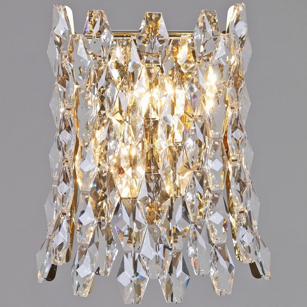 

Бра хрустальное ILLUMICO IL5150-1WZF-25 GD ELITE, Прозрачный;золото, IL5150-1WZF-25 GD ELITE