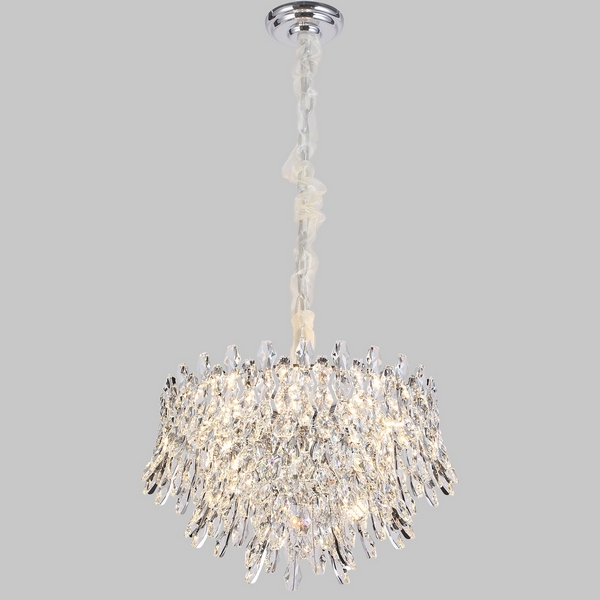 

Подвесная люстра хрустальная ILLUMICO IL5150-500PZF-25 CH ELITE, Хром;прозрачный, IL5150-500PZF-25 CH ELITE