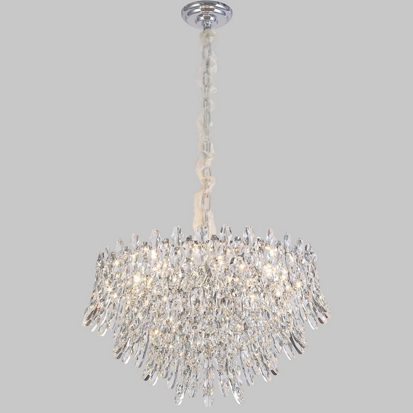 

Подвесная люстра хрустальная ILLUMICO IL5150-600PZF-25 CH ELITE, Хром;прозрачный, IL5150-600PZF-25 CH ELITE