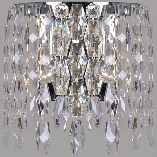 

Бра хрустальное ILLUMICO IL5051-1WZF-25 CH ELITE, Хром;прозрачный, IL5051-1WZF-25 CH ELITE