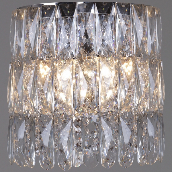 Изображение товара Бра хрустальное ILLUMICO IL5063-1WZF-25 CH ELITE классический стиль