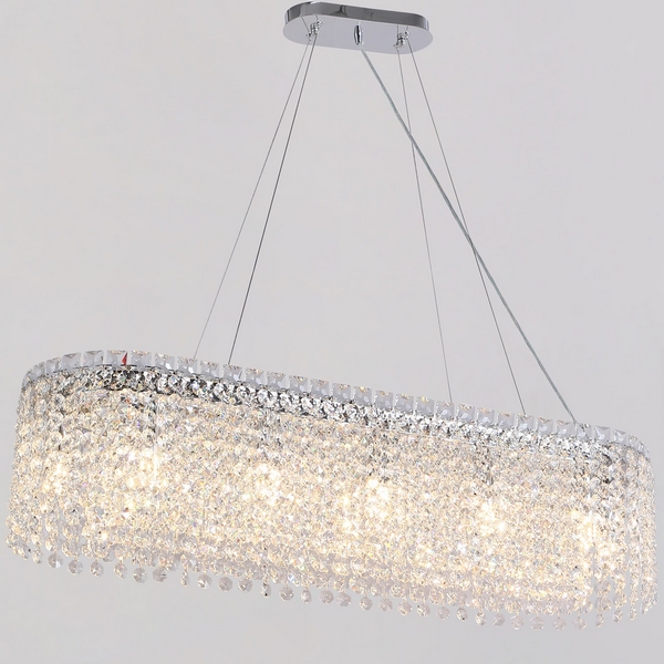 

Подвесная люстра хрустальная ILLUMICO IL9017-1000LPZF-25 CH ELITE, Хром;прозрачный, IL9017-1000LPZF-25 CH ELITE