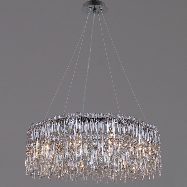 

Подвесная люстра хрустальная ILLUMICO IL5088-800PZF-25 CH ELITE, Хром;прозрачный, IL5088-800PZF-25 CH ELITE