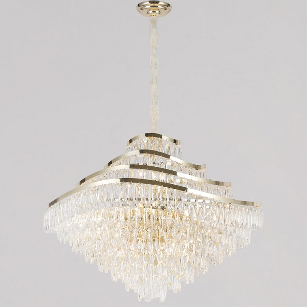 

Подвесная люстра хрустальная ILLUMICO IL5083-800PZF-25 GD ELITE, Прозрачный;золото, IL5083-800PZF-25 GD ELITE