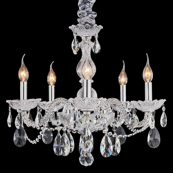 

Подвесная люстра ILLUMICO IL2065-5PBC-25 ELITE, Хром;прозрачный, IL2065-5PBC-25 ELITE