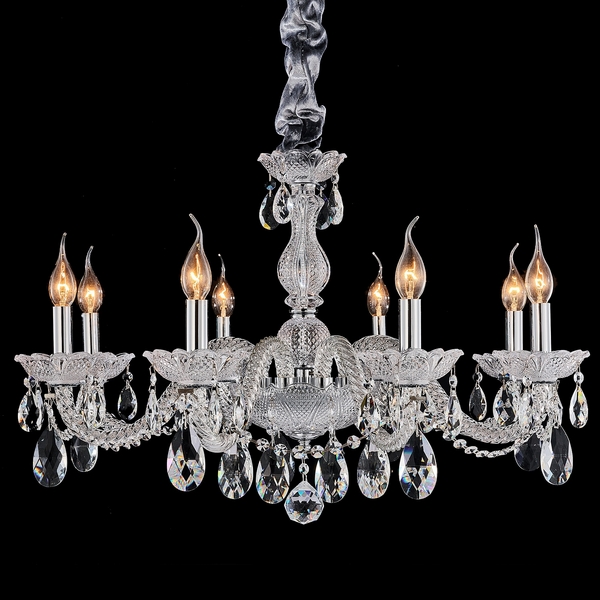 

Подвесная люстра ILLUMICO IL2065-8PBC-25 ELITE, Хром;прозрачный, IL2065-8PBC-25 ELITE