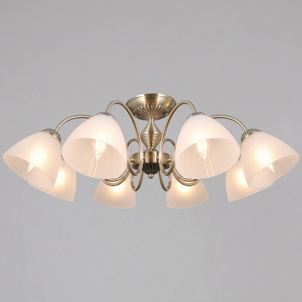 

Потолочная люстра на штанге ILLUMICO IL0897-8CSQ-26 AB ELITE, Бронза, IL0897-8CSQ-26 AB ELITE