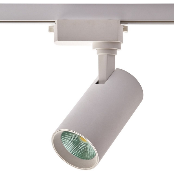 

Трековый светильник светодиодный однофазный 220V 15W Imex IL.0010.0082-4200, Белый, IL.0010.0082-4200