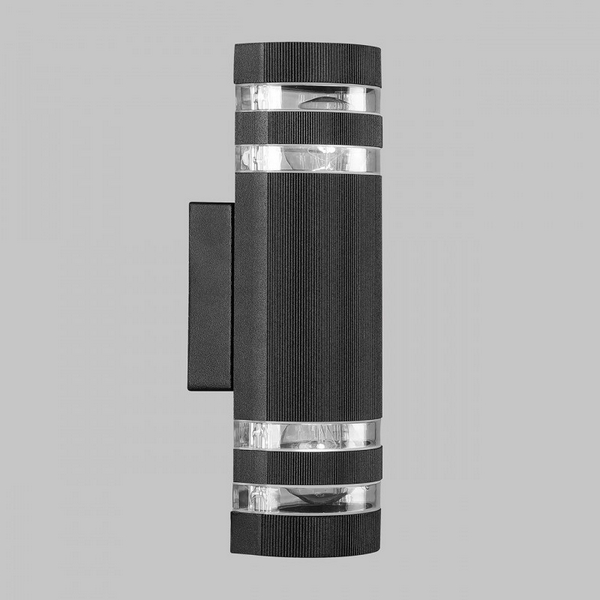 

Уличный настенный светильник IP54 Imex Porta IL.0014.0025-2-BK, Прозрачный, Porta IL.0014.0025-2-BK