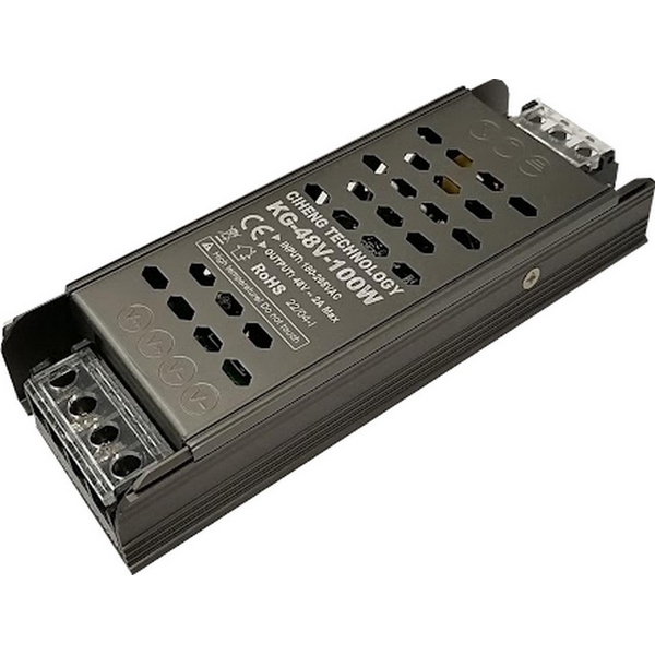 

Блок питания 48В 100Вт Imex UT25 IT.0007.6200-100, Серый, UT25 IT.0007.6200-100