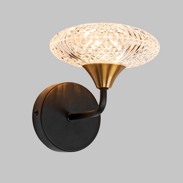

Бра Imex MD.1232-1-W-BK+AGD, Прозрачный, MD.1232-1-W-BK+AGD