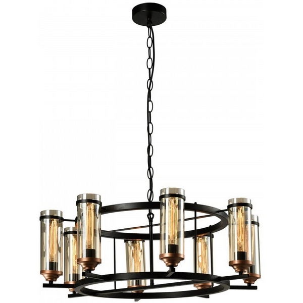 

Подвесная люстра Imex MD.20541-8-P-BK+AB, Черный, MD.20541-8-P-BK+AB