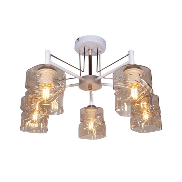 

Потолочная люстра MD.4237-5-S WH+FGD Imex, MD.4237-5-S WH+FGD