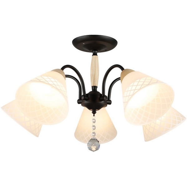 

Потолочная люстра на штанге MD.4734-5-S BK Imex, MD.4734-5-S BK