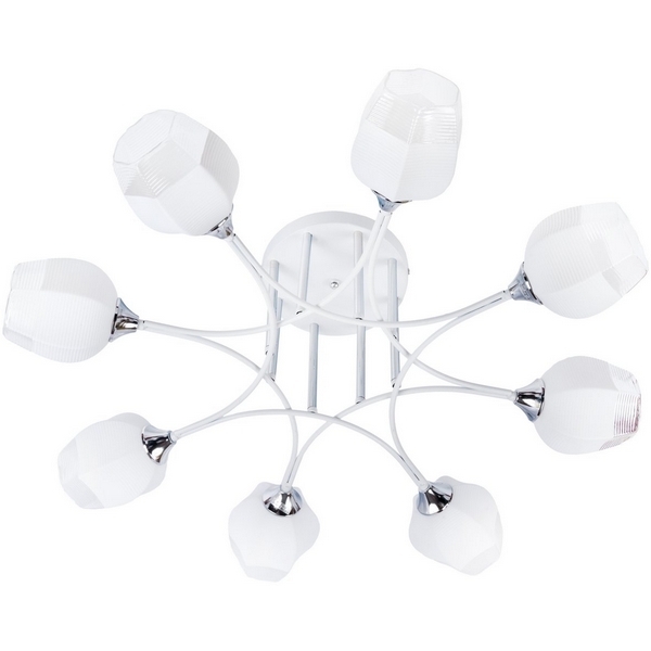 

Потолочная люстра на штанге Imex MD.4881-8-S WH+CH, MD.4881-8-S WH+CH