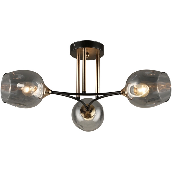 

Потолочная люстра на штанге MD.4882-3-S COFFEE+FGD Imex, Золото, MD.4882-3-S COFFEE+FGD