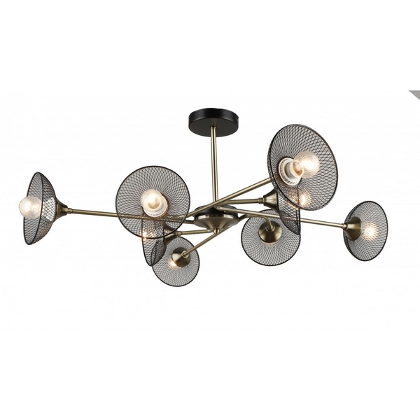 

Потолочная люстра Imex MD.5700-8-S-AB+BK, Черный, MD.5700-8-S-AB+BK