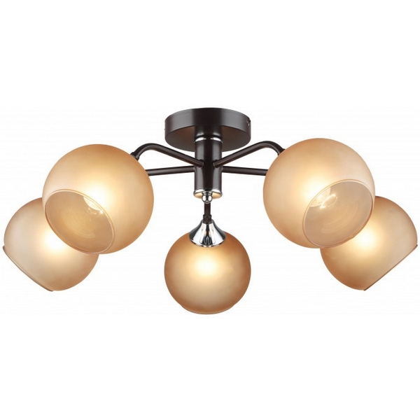 

Потолочная люстра Imex MD.5965-5-S-COFFEE+CR, Бежевый, MD.5965-5-S-COFFEE+CR