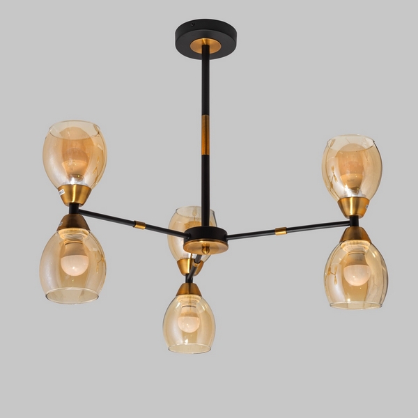 

Потолочная люстра на штанге Imex MD.8252-6-S-BK+BR, Янтарный, MD.8252-6-S-BK+BR