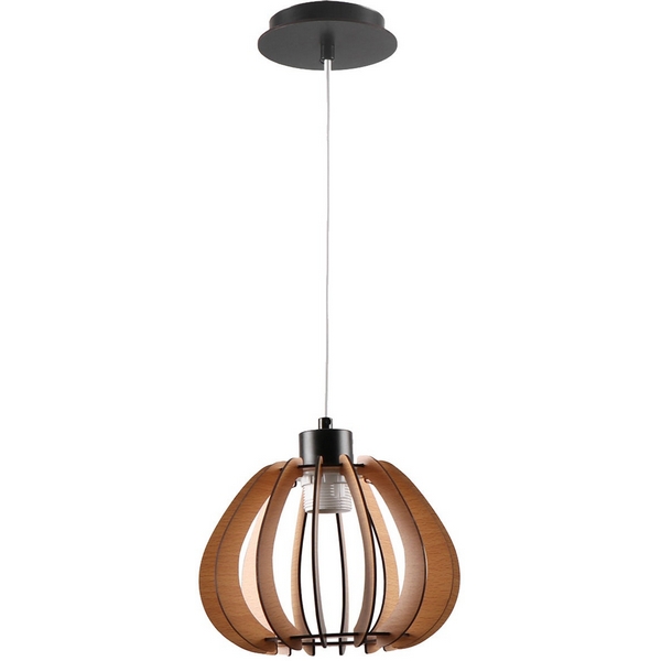 

Подвесной светильник Imex MD.9012-1-P-BK+WOOD, Древесный, MD.9012-1-P-BK+WOOD