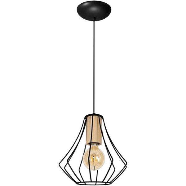 

Подвесной светильник Imex MD.9050-1-P-BK+WOOD, Черный, MD.9050-1-P-BK+WOOD
