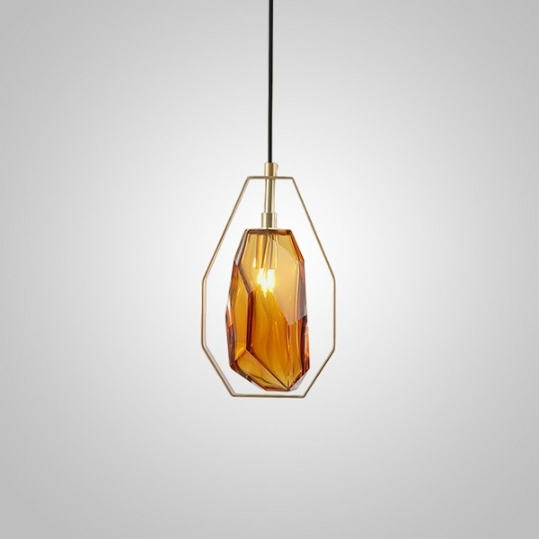 

Подвесной светильник Gem Amber Imperiumloft Gem01 (101605-26) ImperiumLoft, Янтарный, Gem01