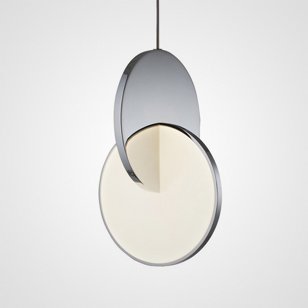 

Подвесной светильник светодиодный ECLIPSE PENDANT LIGHT by broom (ImperiumLoft), Серебро, GLATT01