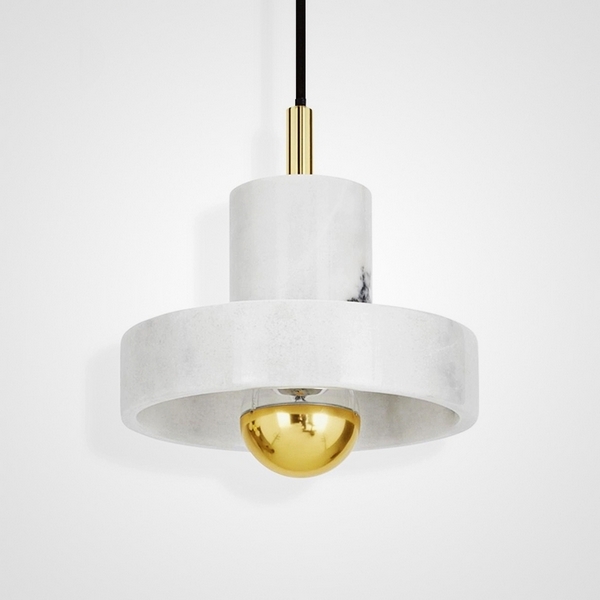 

Подвесной светильник Stone Pendant White ImperiumLoft Marble01 (101775-26), Белый, MARBLE01